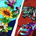 Angry Plants Flower 8 angry plants flower 1