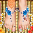 BFFs Beach Pedicure 2 bffs beach pedicure 1