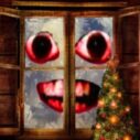 New Year Santa Claus outside the window 10 new year santa claus outside the window 2