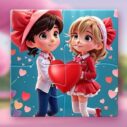Valentine Couple Jigsaw Puzzle 4 valentine couple jigsaw puzzle 2